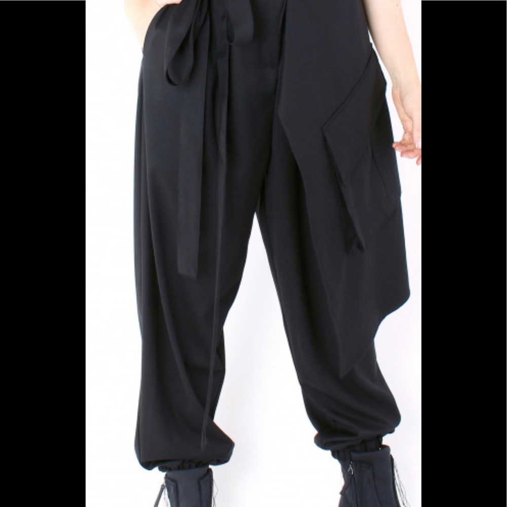 Really cool and edgy skirt pants.